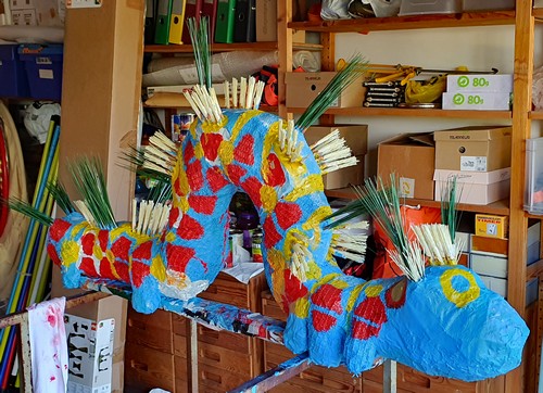 23 erste bunte malereien