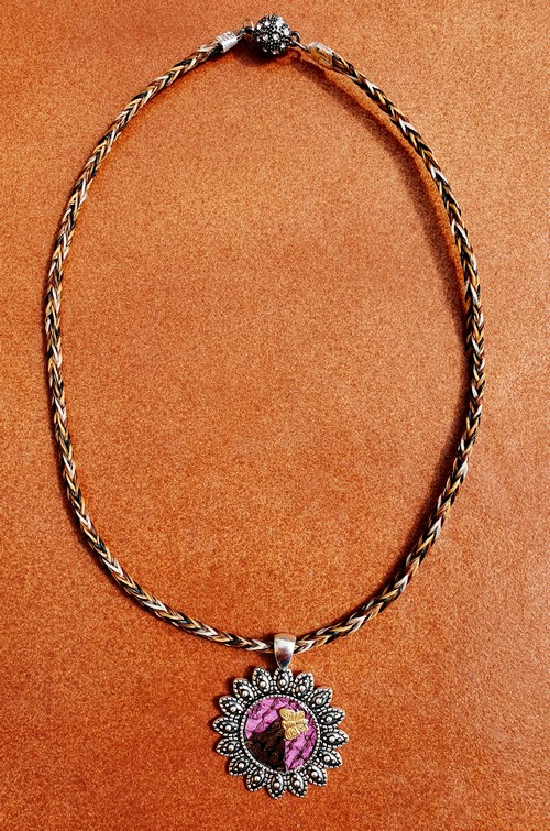 kette mit Pferdehaar komplett500